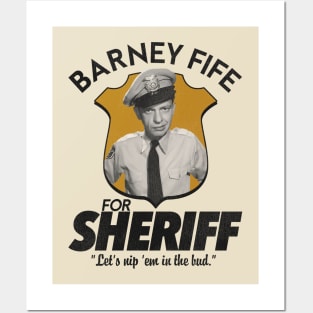 Barney Fife For Sheriff Posters and Art